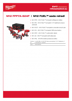 MILWAUKEE M12 FPP7A  4933480555 A4 PDF
