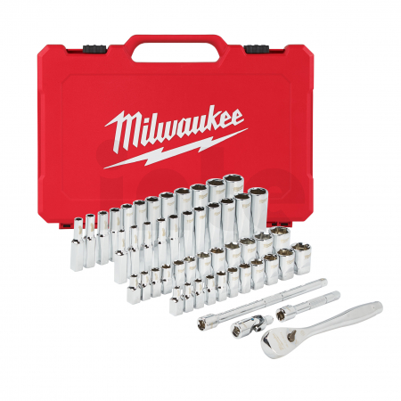 MILWAUKEE Sada ráčny 1/4˝ a metrických a palcových nástrčných klíčů (50 ks) 4932464944