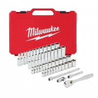 MILWAUKEE Sada ráčny 1/4˝ a metrických a palcových nástrčných klíčů (50 ks) 4932464944