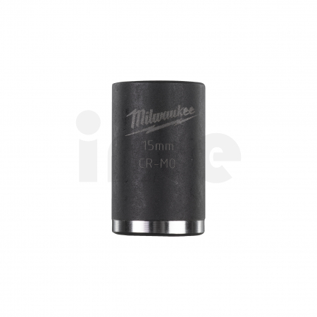 MILWAUKEE Průmyslové hlavice Shockwave 3/8" HEX 15mm krátké 4932478014