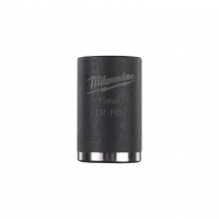 MILWAUKEE Průmyslové hlavice Shockwave 3/8" HEX 15mm krátké 4932478014