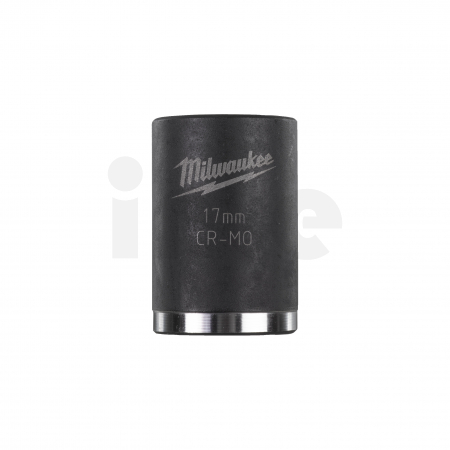 MILWAUKEE Průmyslové hlavice Shockwave 3/8" HEX 17mm krátké 4932478016