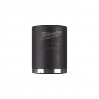 MILWAUKEE Průmyslové hlavice Shockwave 3/8" HEX 21mm krátké 4932478019