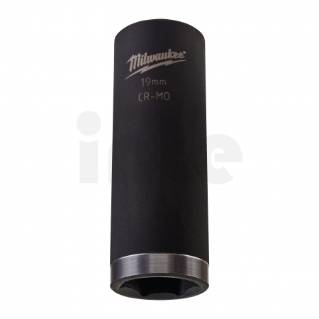 MILWAUKEE Průmyslové hlavice Shockwave 3/8" HEX 19mm prodloužené 4932478031