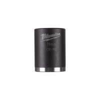 MILWAUKEE Průmyslové hlavice Shockwave 1/2" HEX 19mm krátké 4932478044