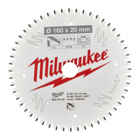 MILWAUKEE Pilový kotouč hliník 160x20x2,2x52TF 4932471292