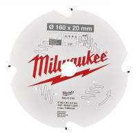 MILWAUKEE Pilový kotouč vláknitý cement 160X20X2.2X4D 4932471293