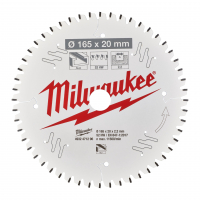 MILWAUKEE Pilový kotouč hliník 165X20X2.2X52TF NEG. 4932471296